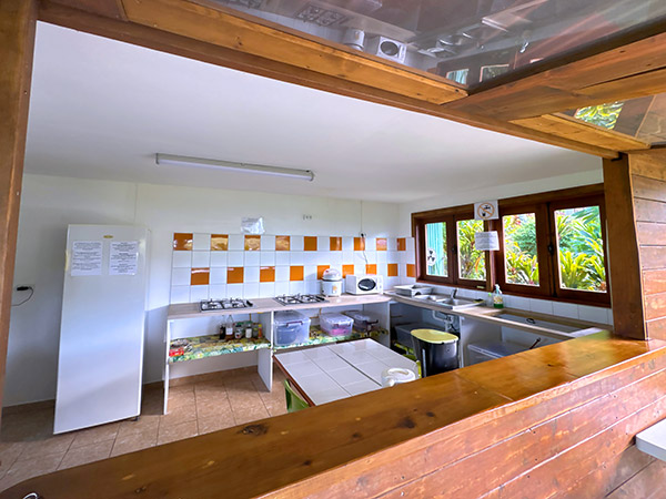 Hébergement à Moorea Fare Arana Parties communes